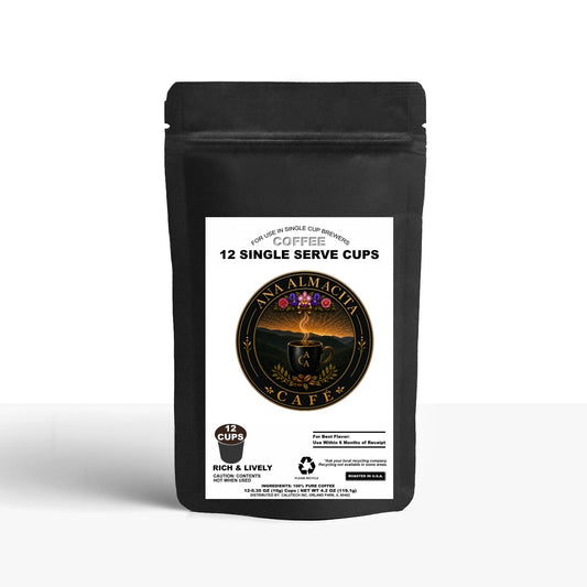 12 Pack Single Serve Coffee Capsules